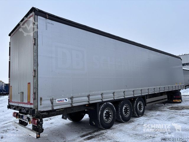 Auflieger mit Pritsche & Plane Schmitz Cargobull Semitrailer Curtainsider Standard