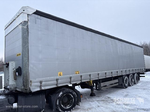 Auflieger mit Pritsche & Plane Schmitz Cargobull Semitrailer Curtainsider Standard