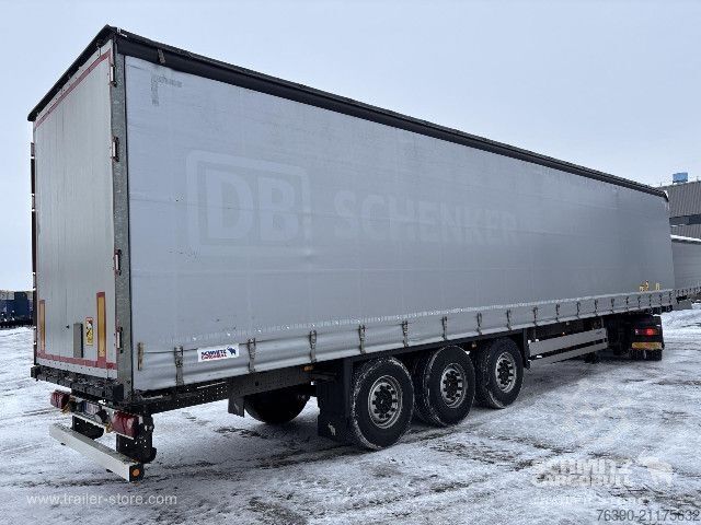 Auflieger mit Pritsche & Plane Schmitz Cargobull Semitrailer Curtainsider Standard