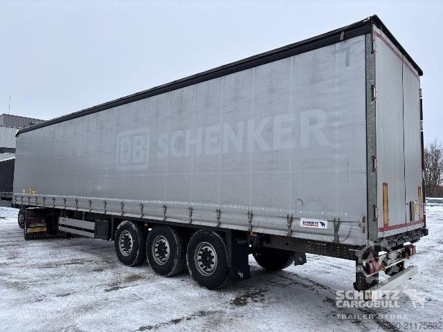 Auflieger mit Pritsche & Plane Schmitz Cargobull Semitrailer Curtainsider Standard