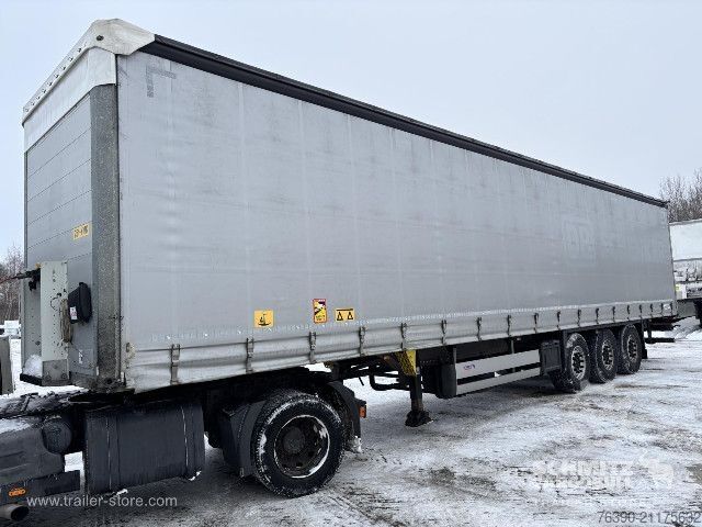Auflieger mit Pritsche & Plane Schmitz Cargobull Semitrailer Curtainsider Standard