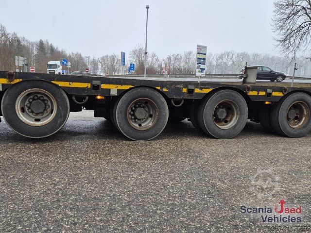 Tieflader-Sattelauflieger Broshuis 4 AOU-16-40 4 Achs Tieflader ausziehbar !!