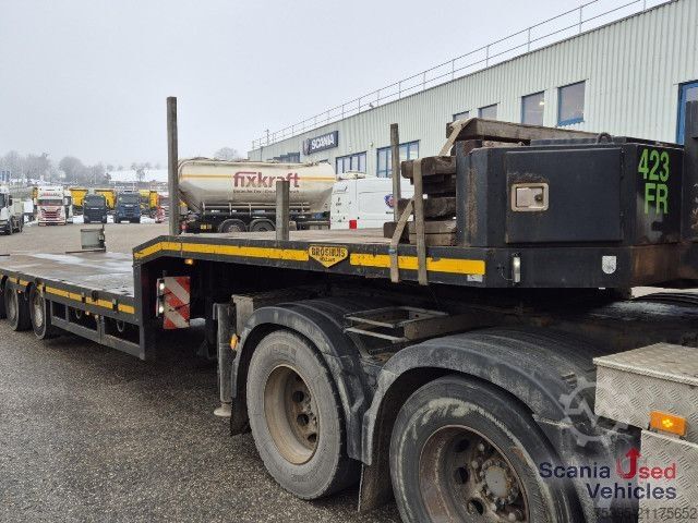 Tieflader-Sattelauflieger Broshuis 4 AOU-16-40 4 Achs Tieflader ausziehbar !!