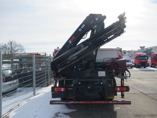 Tipper truck IVECO ML140E25K  / HIAB  XS 088 / Funk / Greifer