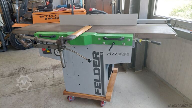 Jointer planer & thickness planer combination FELDER AD 751
