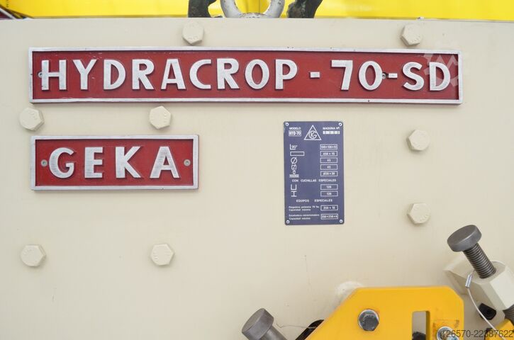 Punching press GEKA Hydracrop 70 SD