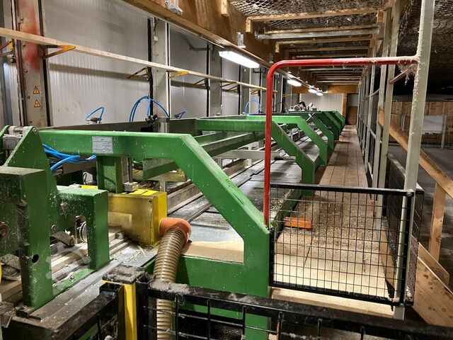 Finger jointing line NKT 