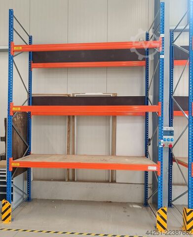 8.54 m pallet racking 4 m high 4 levels Schulte Lagertechnik S610-M18