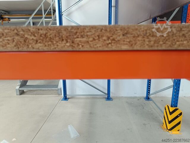 8.54 m pallet racking 4 m high 4 levels Schulte Lagertechnik S610-M18