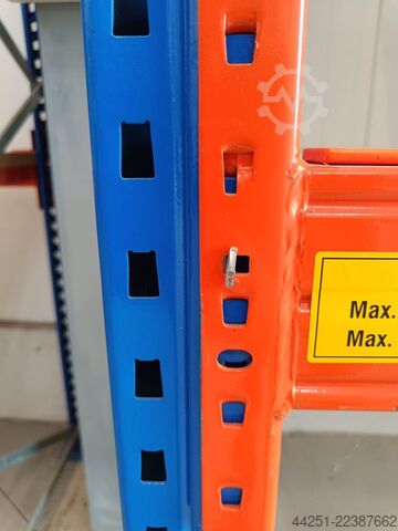 8.54 m pallet racking 4 m high 4 levels Schulte Lagertechnik S610-M18