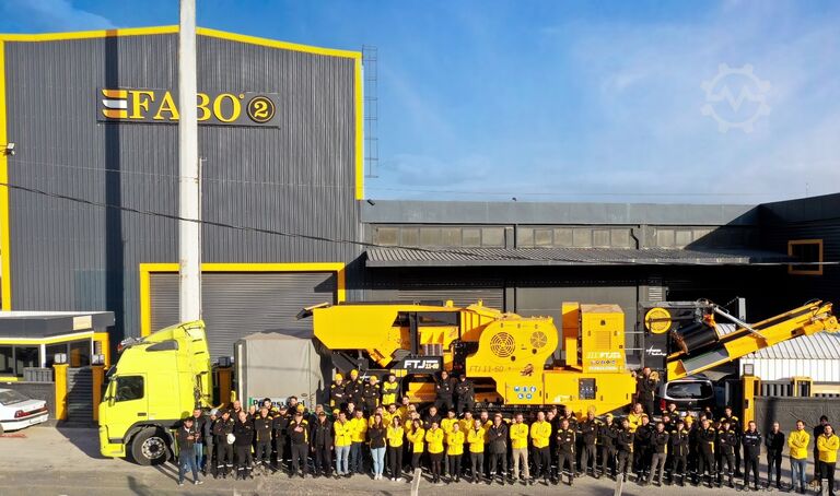 Brechanlage FABO crushing equipment FTJ-1160 crushing equipment