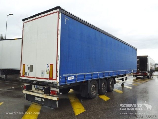 Open semitrailer with tarp Schmitz Cargobull Semitrailer Curtainsider Standard