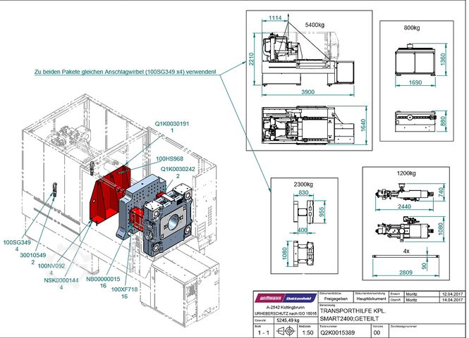 Spritzgießmaschine WITTMANN Battenfeld SmartPower 210/1330 Unilog B8