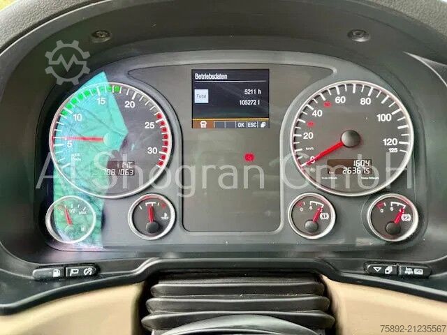 Standard-SZM MAN TGX 18.500 4x4 Hydrodrive / Kipphydraulik / Eu6