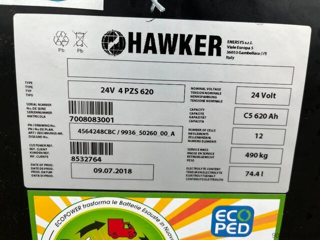 Order picker Hyster K1.0L 1000kg Orderpicker / heftruck / stapelaar