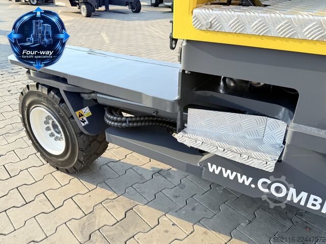 4-way forklift Combilift C3000XL GAS DUPLEX 4550 FORK POSITIONER
