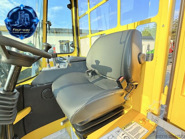 4-way forklift Combilift C3000XL GAS DUPLEX 4550 FORK POSITIONER