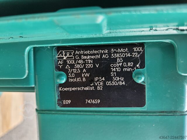 Pump, Industrial Circulation Pump Wilo IPH 80/200-3/4