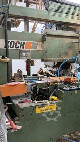 Through-feed drilling and tapping machine Koch SBD-B