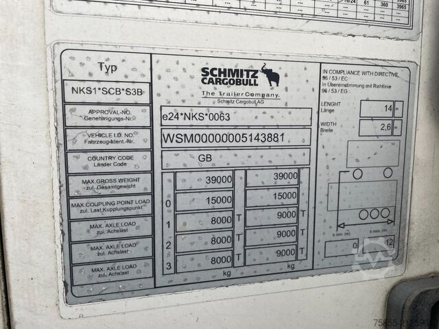 Kühl-/Tiefkühltransport Schmitz Cargobull Fridge Thermoking SLXe Spectrum / Multitemp / S...