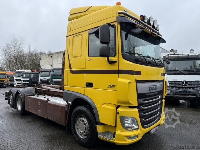 Kipper LKW Daf XF510 6X2*4 Haken Meiller RS21