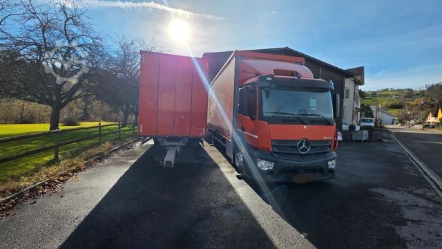 Jumbo truck MERCEDES-BENZ Antos 1830 Jumbozug Durchlader Standort Schweiz