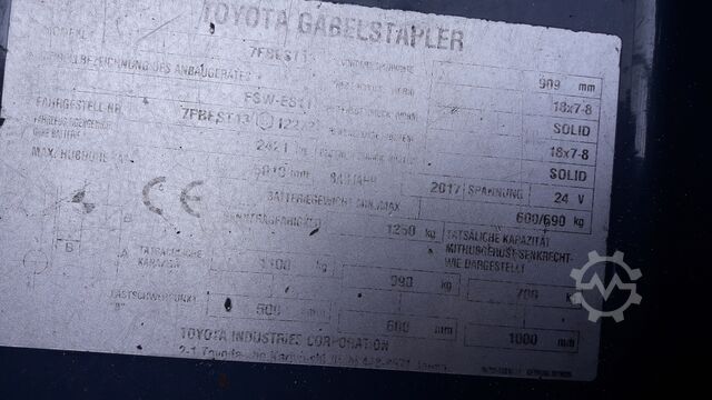 Forklift Toyota 7FBEST 13