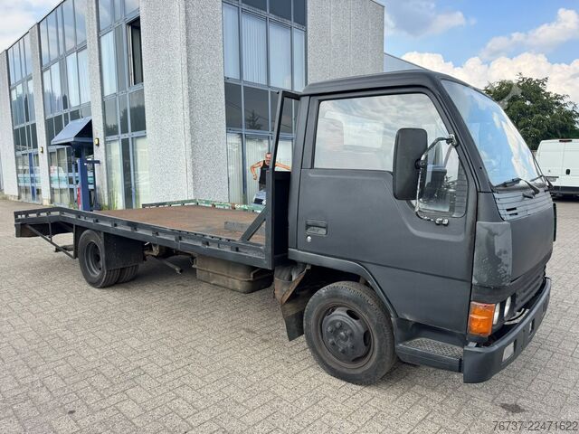 Car carrier van Mitsubishi Canter **BELGIAN ORIGINE**