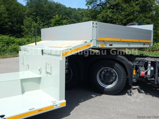 Tieflader-Sattelauflieger DOLL Tiefbett T2E-0LZ21 panther FORST