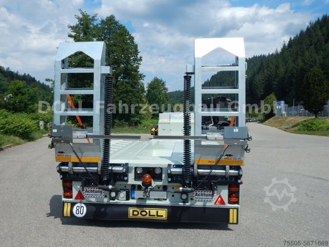 Tieflader-Sattelauflieger DOLL Tiefbett T2E-0LZ21 panther FORST