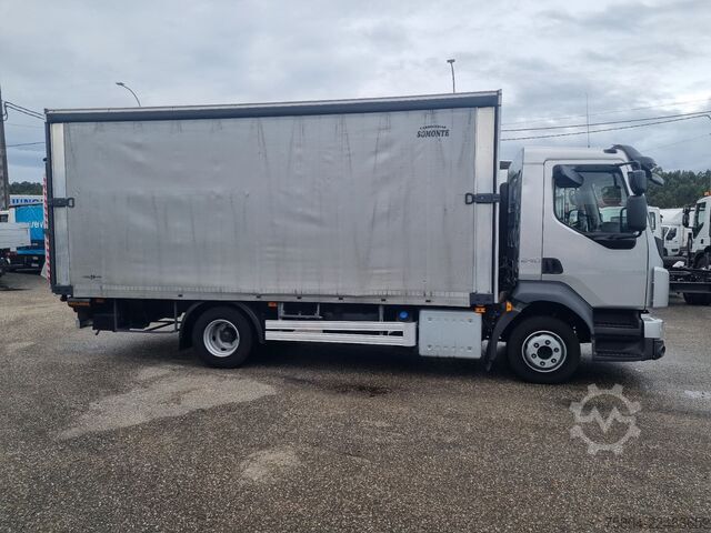 Flatbed truck with tarp Volvo FL 240