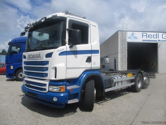 Truck chassis SCANIA G 480, 6x2, Fahrgestell, Retarder, Lenkachse