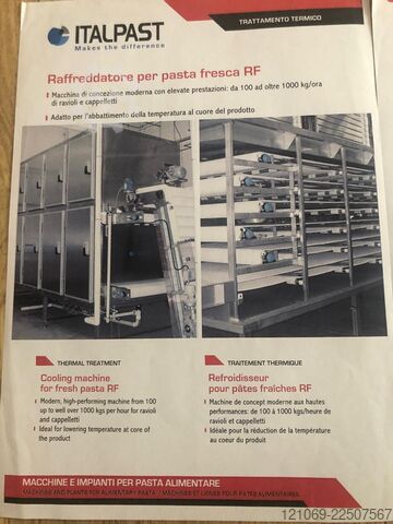 Pasta processing machine ITALPAST Pasta Cooler