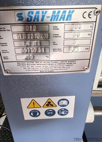 Plate rolling machine SAY-MAK SIR 1270 x 58