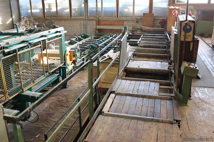 Komplettes Sägewerk (stationär) Verpackungsholzsägewerk Esterer Sägegatter H30