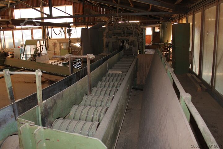 Komplettes Sägewerk (stationär) Verpackungsholzsägewerk Esterer Sägegatter H30