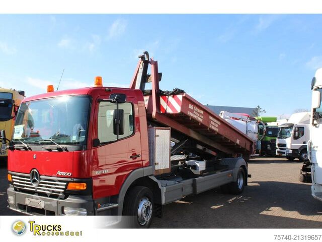 Hook arm system Mercedes-Benz Atego reserved!!  1218 + HYVALIFT + CONTAINER +...