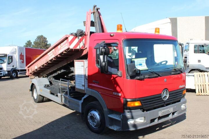 Hook arm system Mercedes-Benz Atego reserved!!  1218 + HYVALIFT + CONTAINER +...