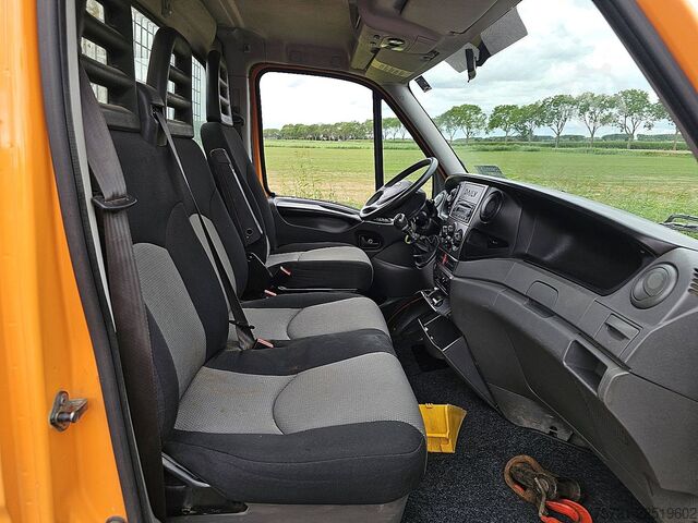 Platform truck with crane IVECO DAILY 50C17 3.0ltr Palfinger
