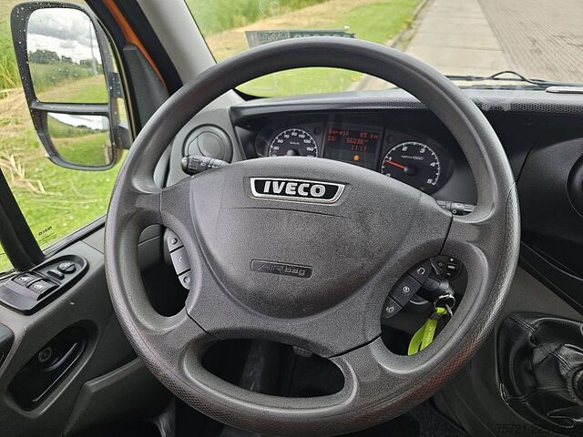 Platform truck with crane IVECO DAILY 50C17 3.0ltr Palfinger