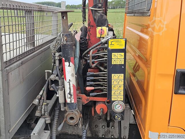 Platform truck with crane IVECO DAILY 50C17 3.0ltr Palfinger
