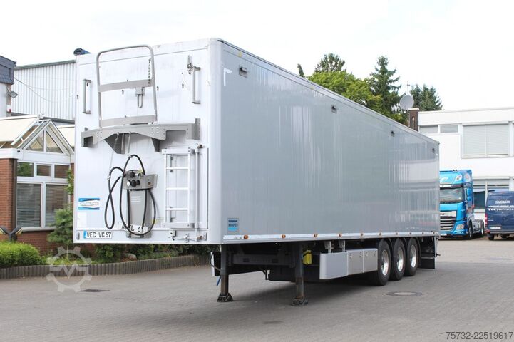 Walking floor semitrailer knapen Walkingfloor Cargofloor 92m³ 10mm Alufelgen