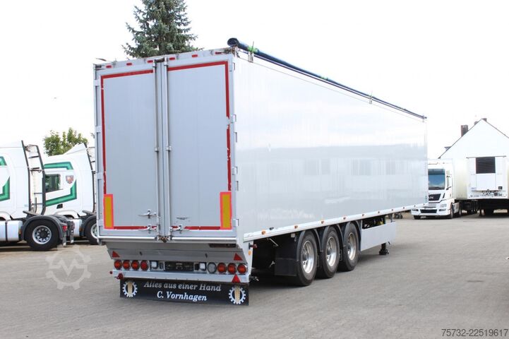 Walking floor semitrailer knapen Walkingfloor Cargofloor 92m³ 10mm Alufelgen