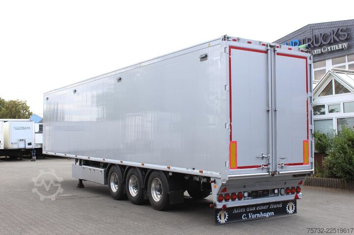 Walking floor semitrailer knapen Walkingfloor Cargofloor 92m³ 10mm Alufelgen