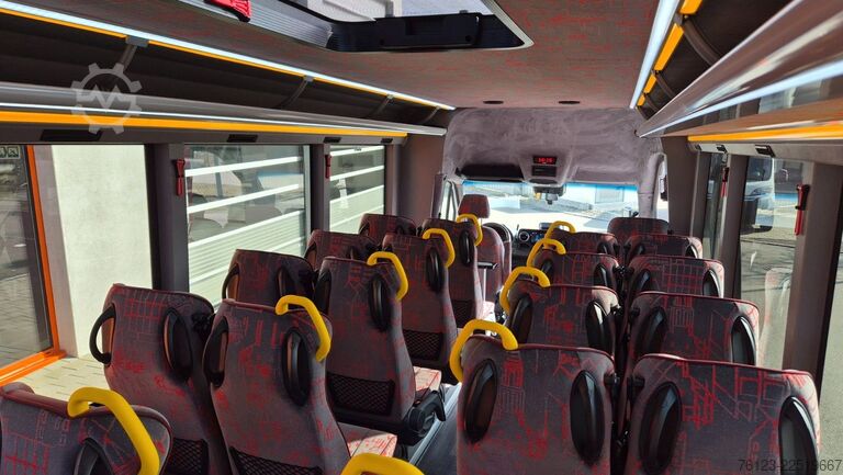 Minibus MERCEDES-BENZ 30 Sitzer Schul- Transferbus 519 Vorlauffahrzeug
