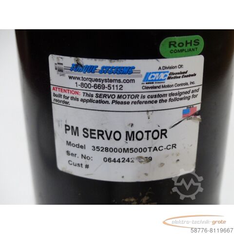 Control unit CMC 3528000M5000TAC-CR PM Servo Motor