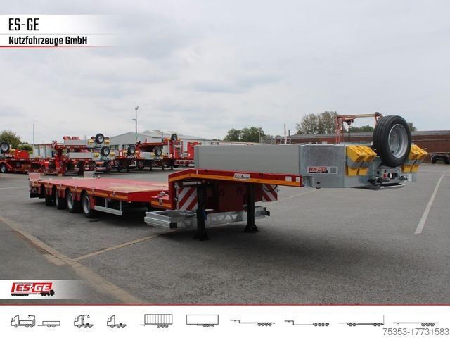 Tieflader-Sattelauflieger FAYMONVILLE MAX Trailer MAX100 Semi-Tieflader 205er