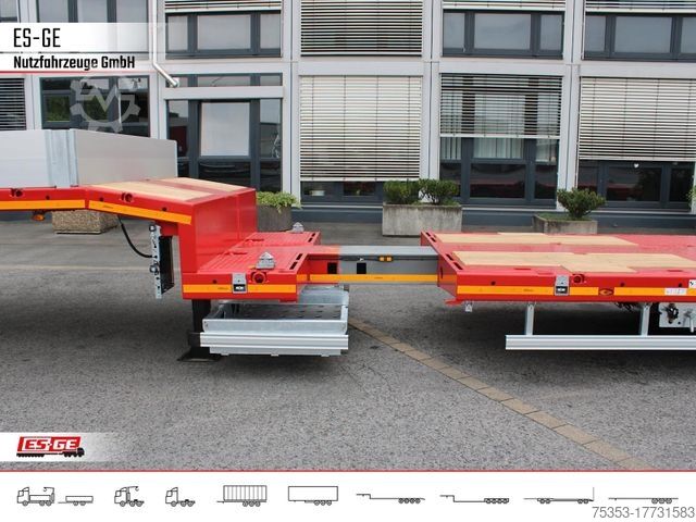 Tieflader-Sattelauflieger FAYMONVILLE MAX Trailer MAX100 Semi-Tieflader 205er