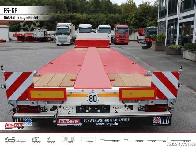 Tieflader-Sattelauflieger FAYMONVILLE MAX Trailer MAX100 Semi-Tieflader 205er