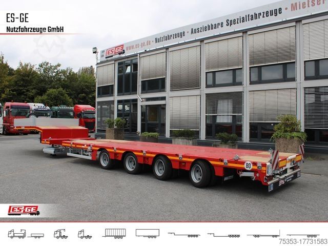 Tieflader-Sattelauflieger FAYMONVILLE MAX Trailer MAX100 Semi-Tieflader 205er